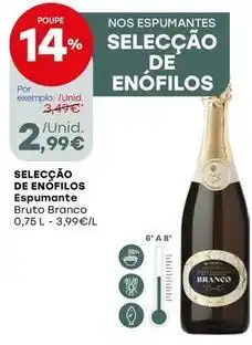 Intermarché Selecção de enófilos - espumante promoção