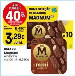 Intermarché Magnum - gelado promoção