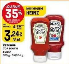 Intermarché Heinz - ketchup top down promoção