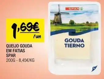 Spar QUEIJO GOUDA EM FATIAS SPAR 200G promoção
