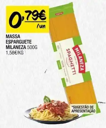 Spar MASSA ESPARGUETE MILANEZA 500G promoção