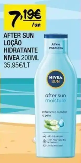 Spar AFTER SUN LOÇÃO HIDRATANTE NIVEA 200ML promoção