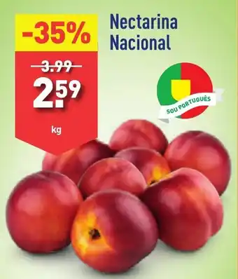 ALDI Nectarina Nacional kg promoção