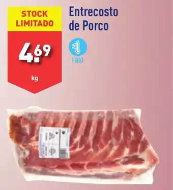 ALDI Entrecosto de Porco kg promoção