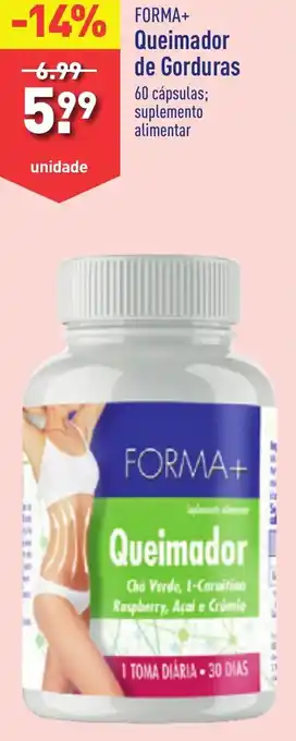 ALDI FORMA+ Queimador de Gorduras promoção