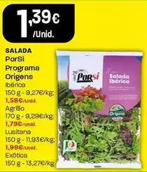 Intermarché Programa origens - salada promoção