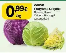 Programa origens - couve