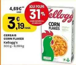 Intermarché Kellogg's - cereais corn flakes promoção
