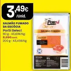 Intermarché Porsi - salmão fumado da escocia promoção