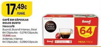 Intermarché Nescafé - cafe em capsulas dolce gusto promoção