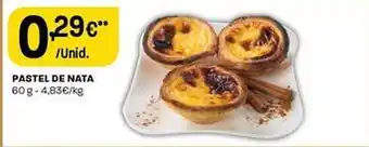 Intermarché Pastel de nata promoção