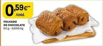 Intermarché Folhado de chocolate promoção