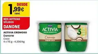 Intermarché Danone - activia cremoso promoção
