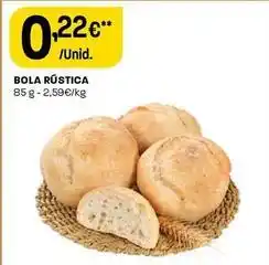 Intermarché Bola rustica promoção