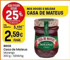 Casa de mateus - doce