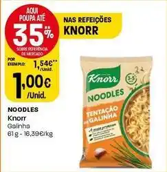 Intermarché Knorr - noodles promoção