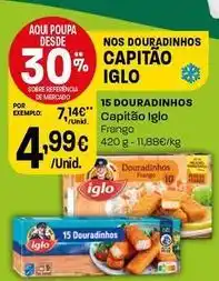 Intermarché Capitao iglo - 15 douradinhos promoção