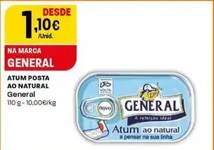 Intermarché General - atum posta ao natural promoção
