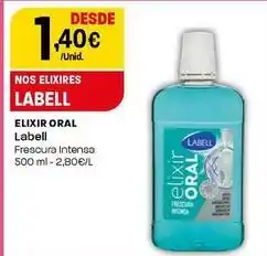 Intermarché Labell - elixir oral promoção