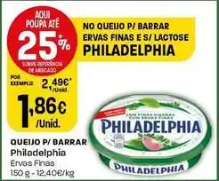 Intermarché Philadelphia - queijo p/barrar promoção