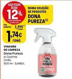 Intermarché Dona pureza - vinagre de limpeza promoção