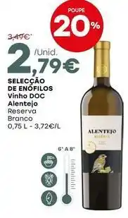 Intermarché Selecção de enófilos - vinho doc alentejo promoção