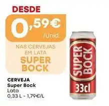 Intermarché Super bock - cerveja promoção