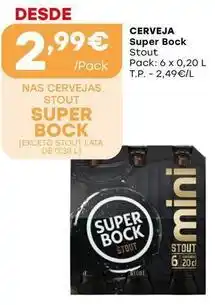 Intermarché Super bock - cerveja promoção