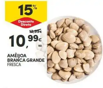 Continente AMÊIJOA BRANCA GRANDE FRESCA KG promoção