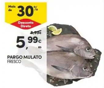 Continente PARGO MULATO FRESCO KG promoção