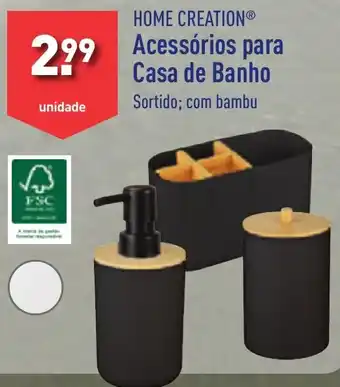 ALDI HOME CREATION Acessórios para Casa de Banho promoção