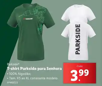 Lidl Parkside T-shirt Parkside para Senhora promoção