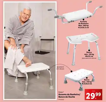 Lidl Ridder Assento de Banheira/ Banco de Duche promoção