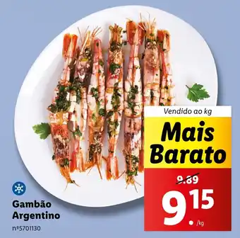 Lidl Gambão Argentino Vendido ao kg promoção