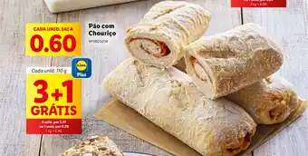 Lidl Pão com Chouriço promoção