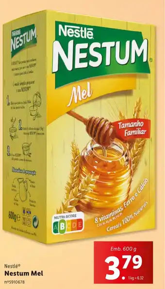 Lidl Nestle Nestum Mel Emb. 600 g promoção