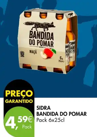 Pingo Doce SIDRA BANDIDA DO POMAR Pack 6x25cl promoção