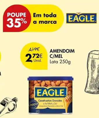 Pingo Doce AMENDOIM C/MEL Lata 250g promoção