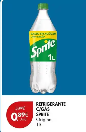 Pingo Doce REFRIGERANTE C/GÁS SPRITE Original 1lt promoção