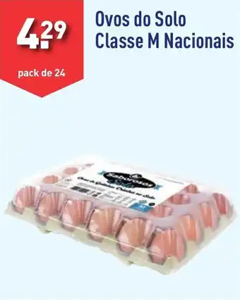 ALDI Ovos do Solo Classe M Nacionais pack de 24 promoção