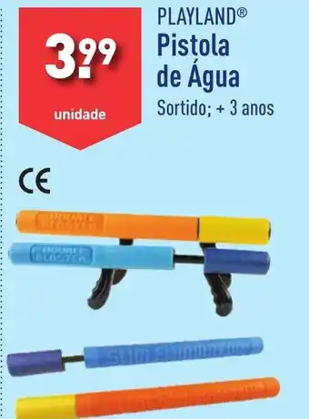 ALDI PLAYLAND Pistola de Água promoção