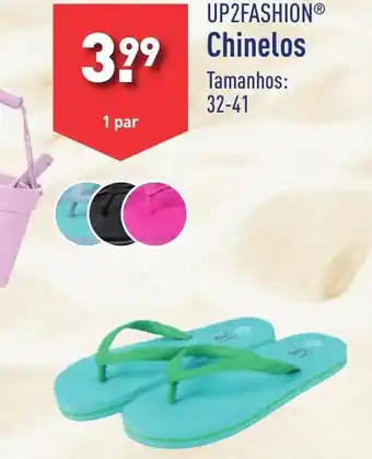 ALDI UP2FASHION Chinelos promoção