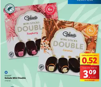 Lidl Gelatelli Gelado Mini Double n°136708 promoção