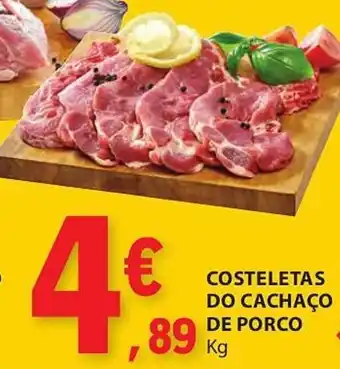 E.Leclerc COSTELETAS DO CACHAÇO DE PORCO Kg promoção