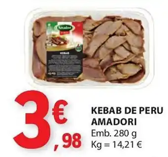 E.Leclerc KEBAB DE PERU AMADORI Emb. 280 g promoção