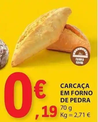 E.Leclerc CARCAÇA EM FORNO DE PEDRA 70 g promoção