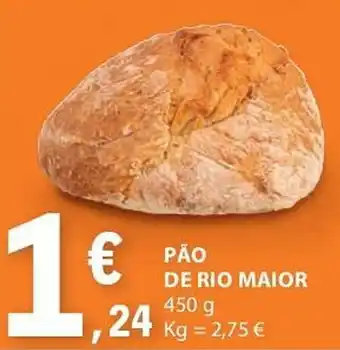 E.Leclerc PÃO DE RIO MAIOR 450 g promoção
