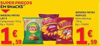 E.Leclerc BATATAS FRITAS LAY'S promoção