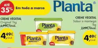 Pingo Doce CREME VEGETAL Original 1kg promoção