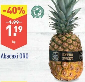 ALDI Abacaxi Oro promoção